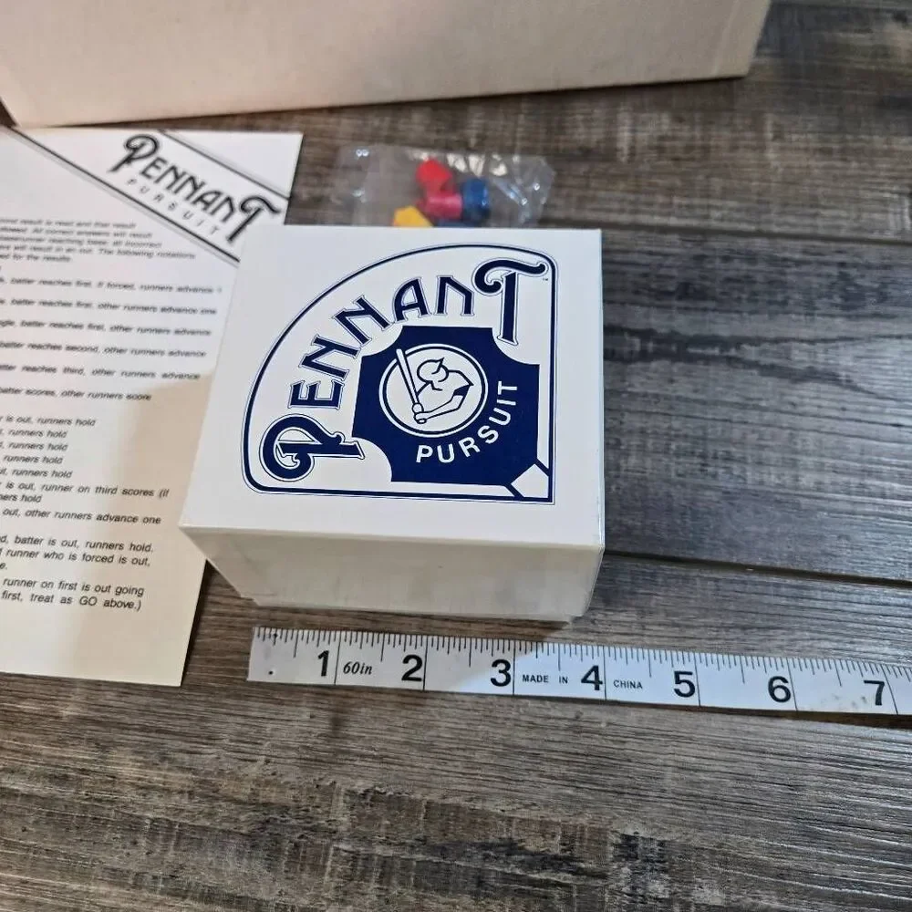 Pennant Pursuit Red Sox Edition vintage baseball board game trivia 1985